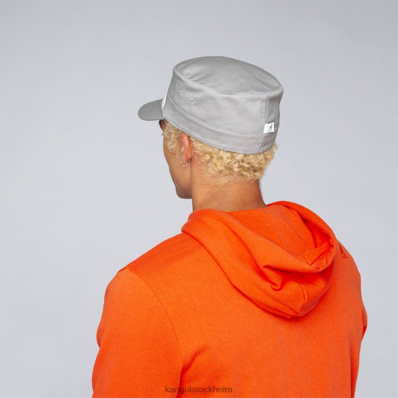 Kangol unisex- armékeps i bomullstwill B0ZLB265 Tillbehör silver