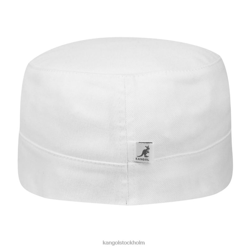 Kangol unisex- armékeps i bomullstwill B0ZLB266 Tillbehör vit