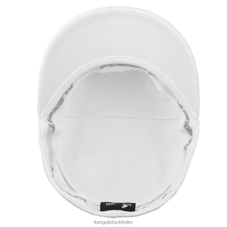 Kangol unisex- armékeps i bomullstwill B0ZLB266 Tillbehör vit