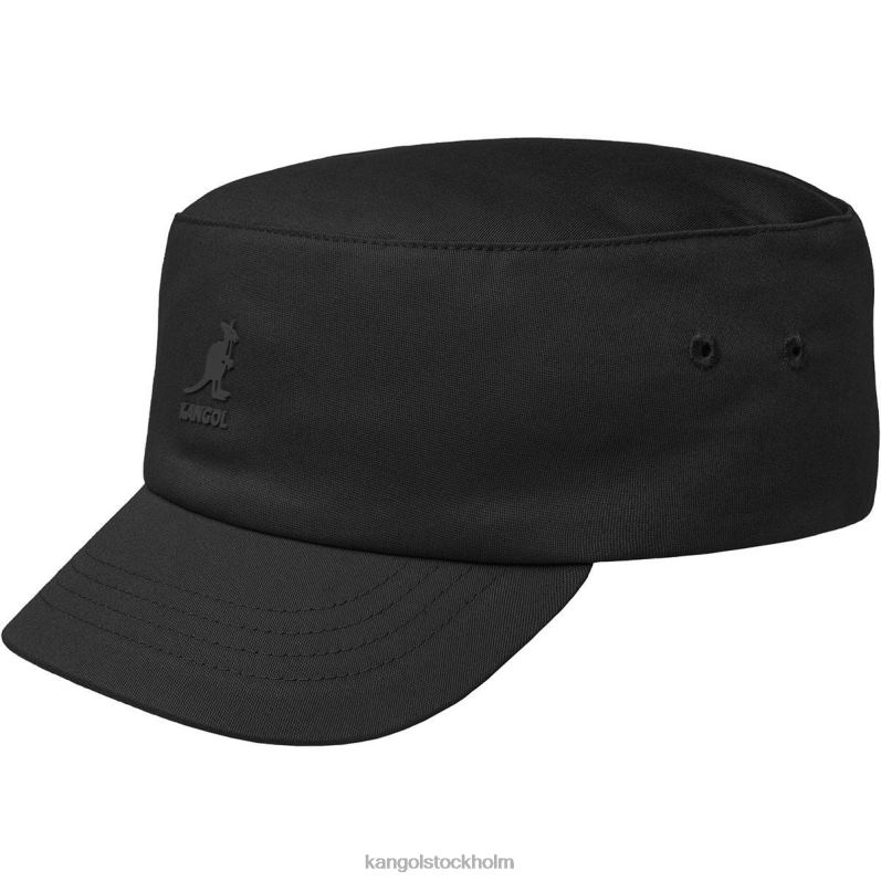 Kangol unisex- armémössa i stretchig passform B0ZLB253 Tillbehör svart