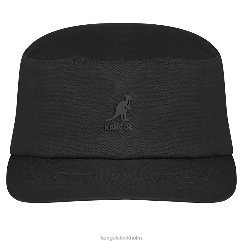 Kangol unisex- armémössa i stretchig passform B0ZLB253 Tillbehör svart
