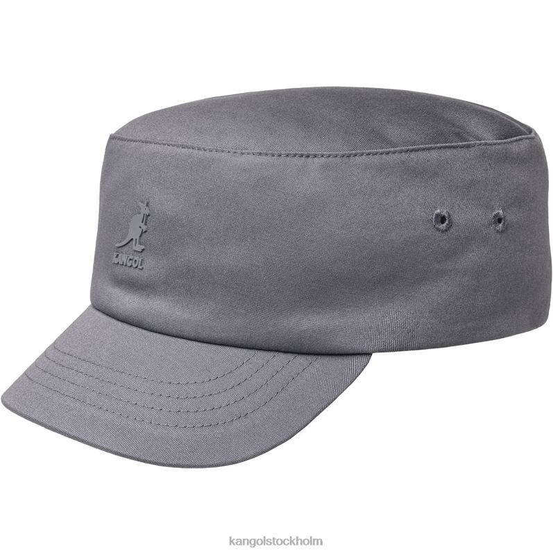 Kangol unisex- armémössa i stretchig passform B0ZLB254 Tillbehör träkol