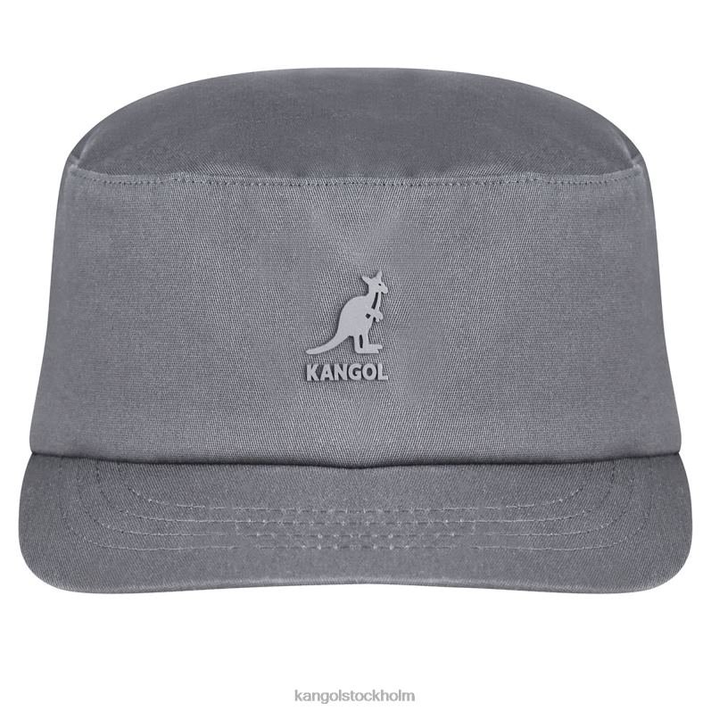 Kangol unisex- armémössa i stretchig passform B0ZLB254 Tillbehör träkol