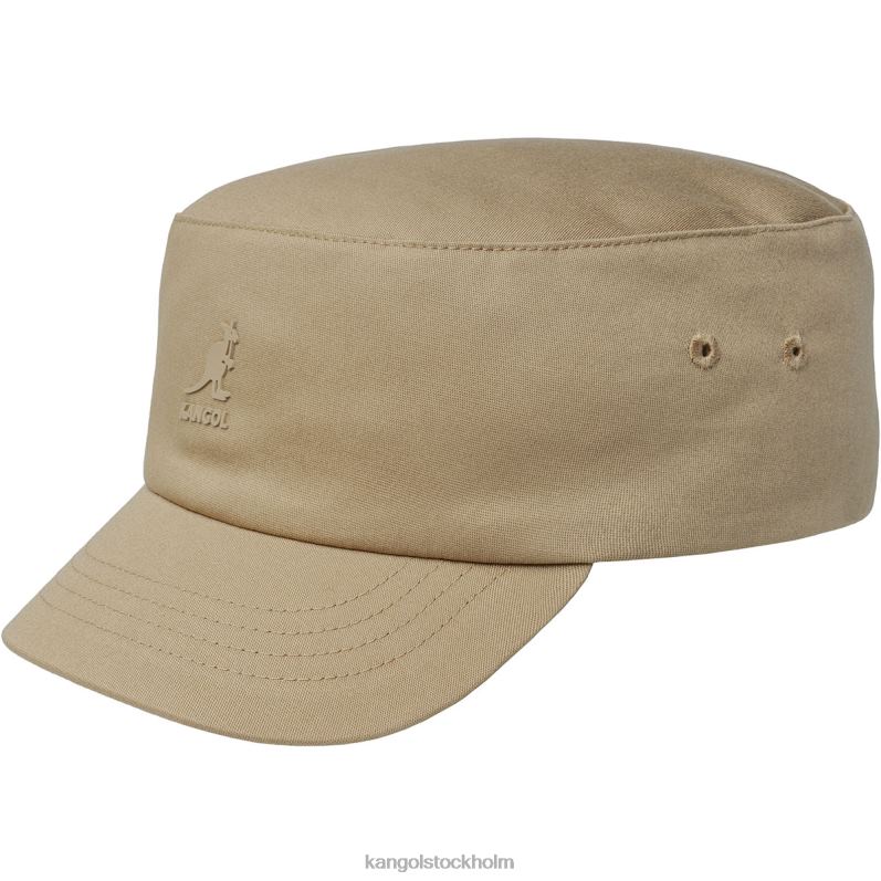 Kangol unisex- armémössa i stretchig passform B0ZLB255 Tillbehör taupe