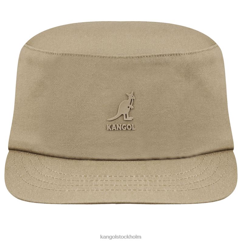 Kangol unisex- armémössa i stretchig passform B0ZLB255 Tillbehör taupe
