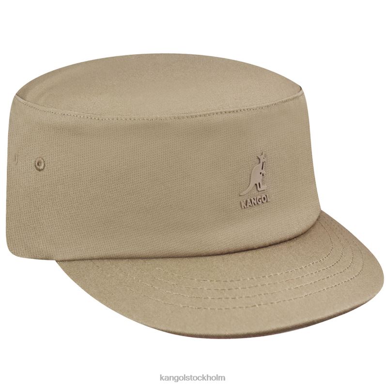 Kangol unisex- armémössa i stretchig passform B0ZLB255 Tillbehör taupe