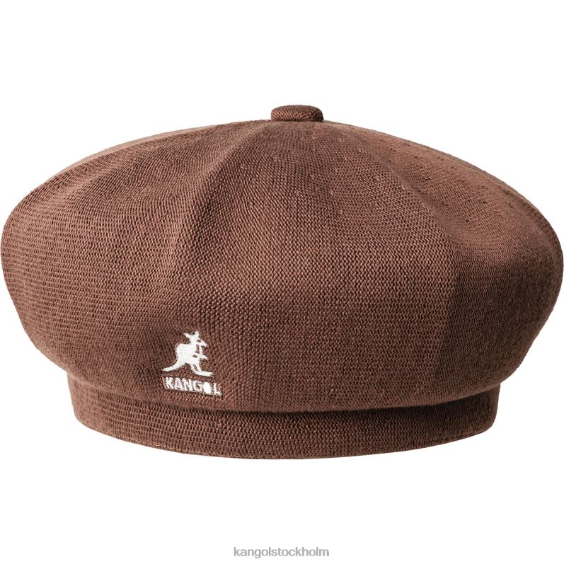 Kangol unisex- bambu jax basker B0ZLB414 Tillbehör mahogny