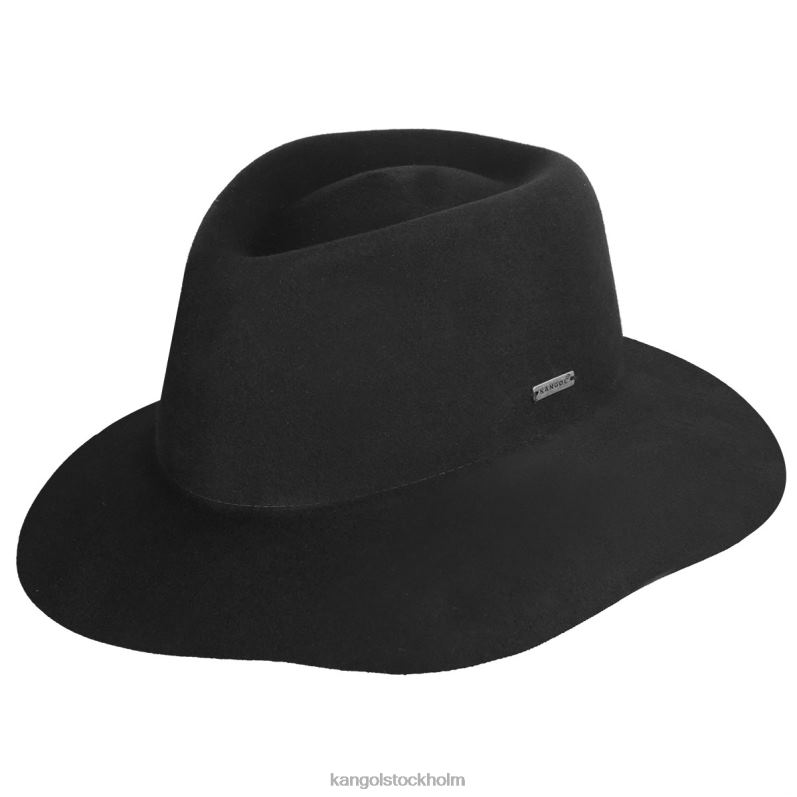Kangol unisex- barclay trilby B0ZLB899 Tillbehör svart