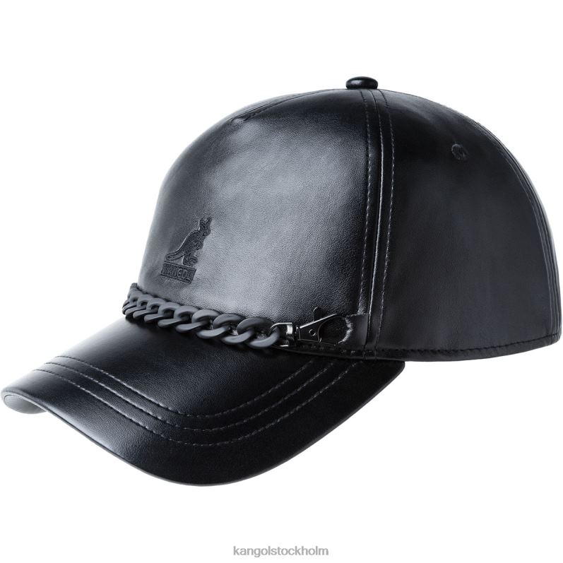 Kangol unisex- baseball i konstläder B0ZLB290 Tillbehör svart