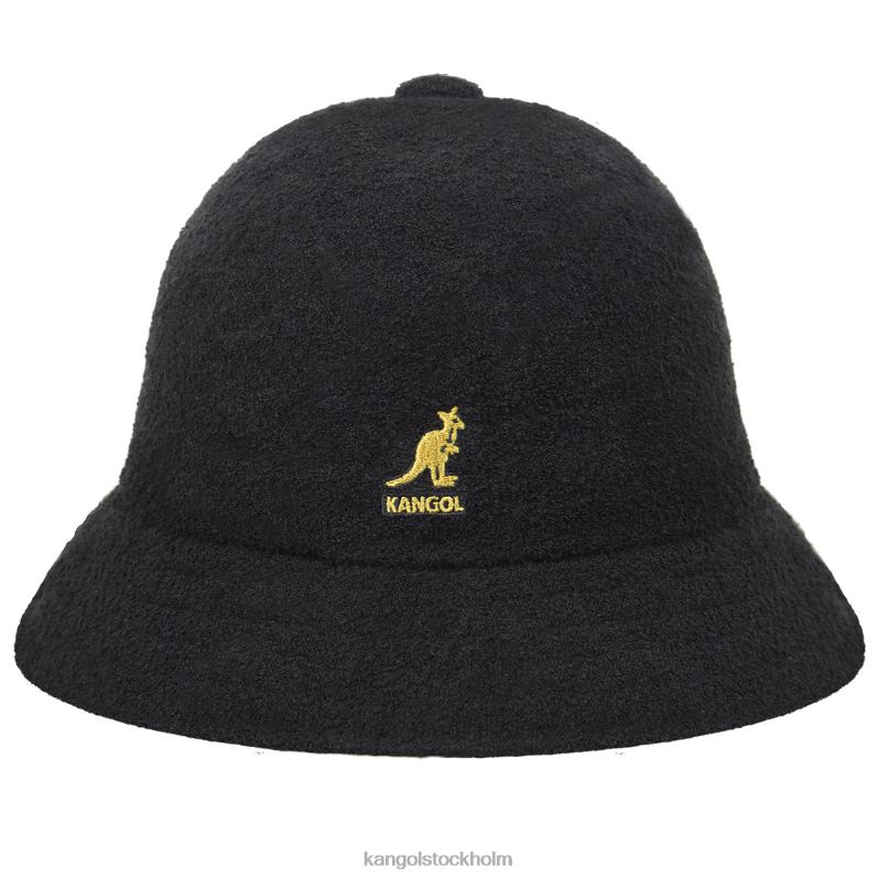 Kangol unisex- bermuda casual B0ZLB599 Tillbehör svart guld