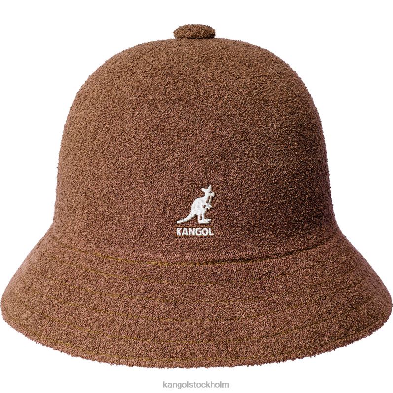 Kangol unisex- bermuda casual B0ZLB600 Tillbehör mahogny