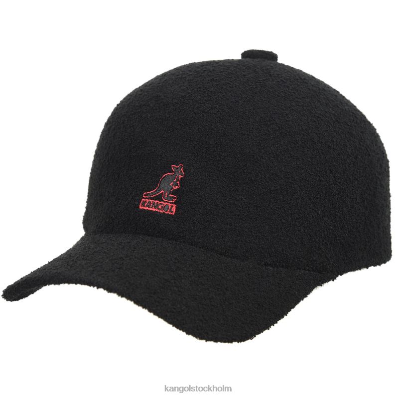 Kangol unisex- bermuda elastisk spacecap B0ZLB872 Tillbehör svart