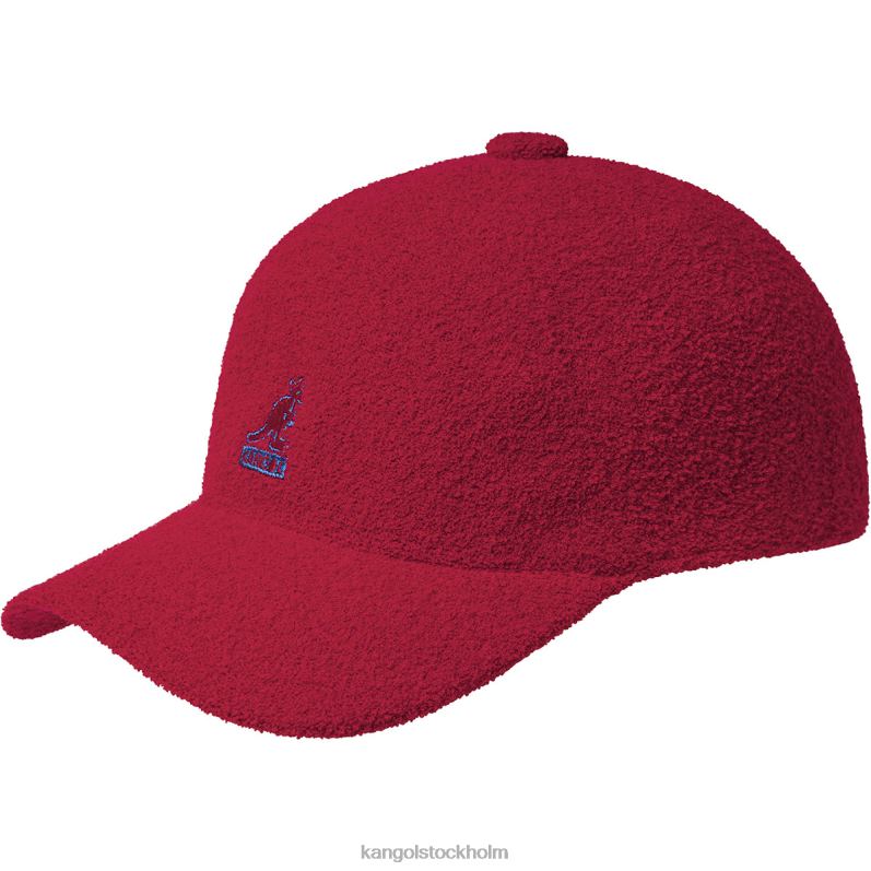 Kangol unisex- bermuda elastisk spacecap B0ZLB874 Tillbehör scharlakansrött