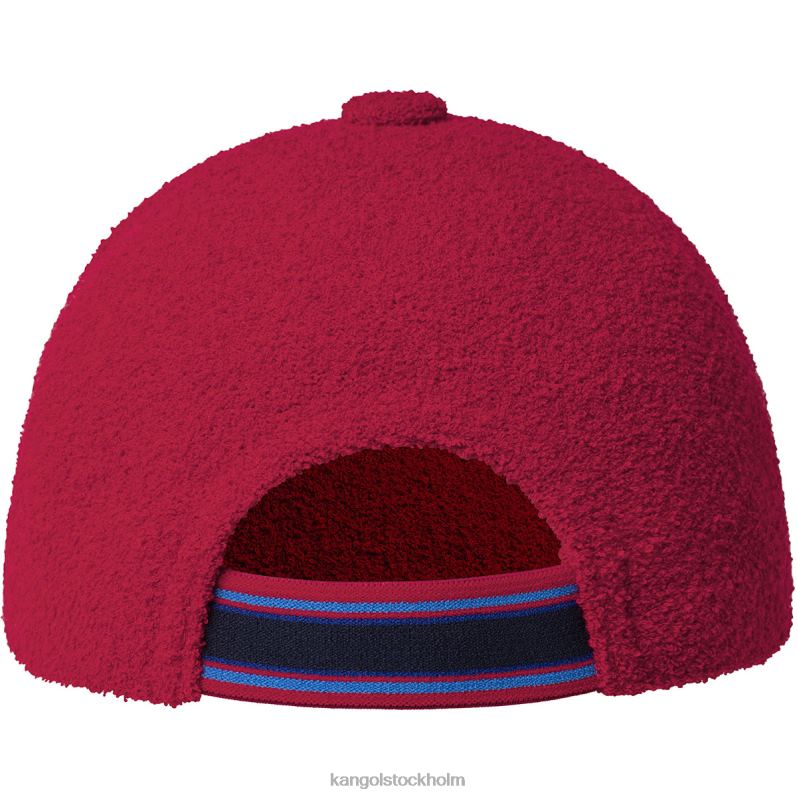 Kangol unisex- bermuda elastisk spacecap B0ZLB874 Tillbehör scharlakansrött