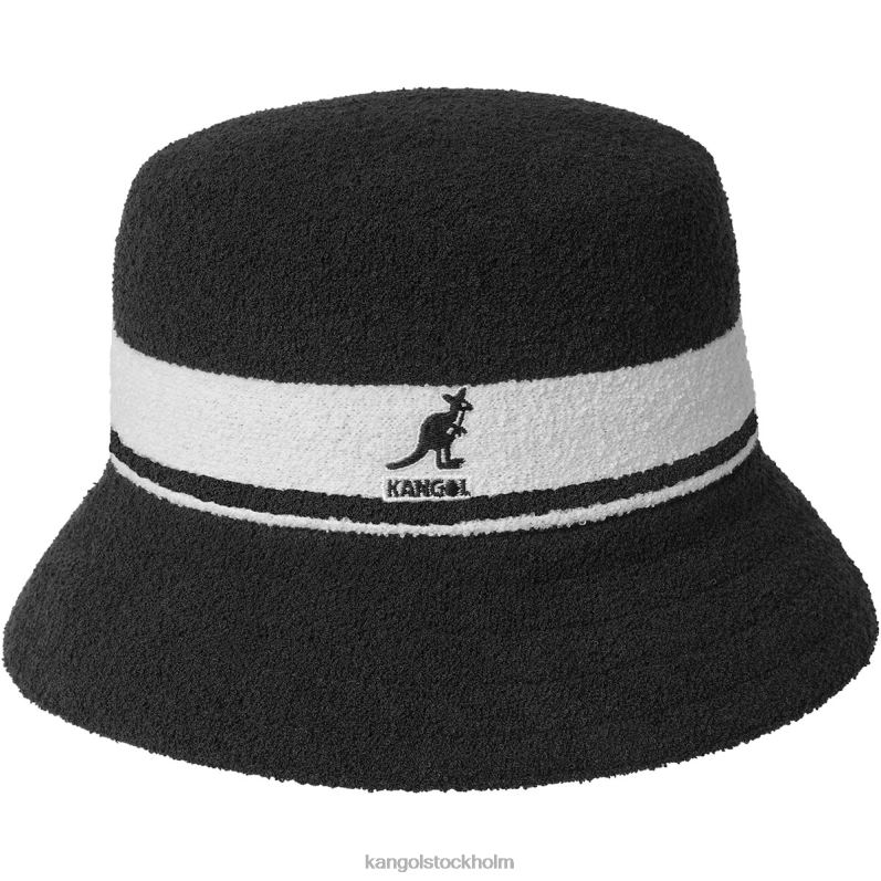 Kangol unisex- bermuda stripe hink B0ZLB642 Tillbehör svart