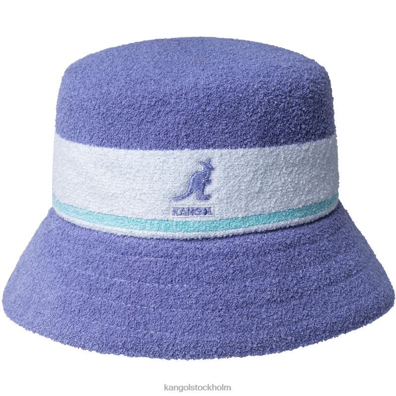 Kangol unisex- bermuda stripe hink B0ZLB647 Tillbehör isig lila