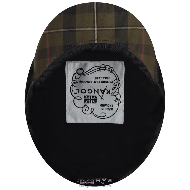 Kangol unisex- brittiska peebles B0ZLB769 Tillbehör mahogny pläd