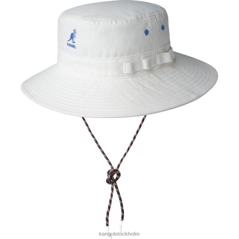 Kangol unisex- brukssladdar djungelhatt B0ZLB502 Tillbehör benvit