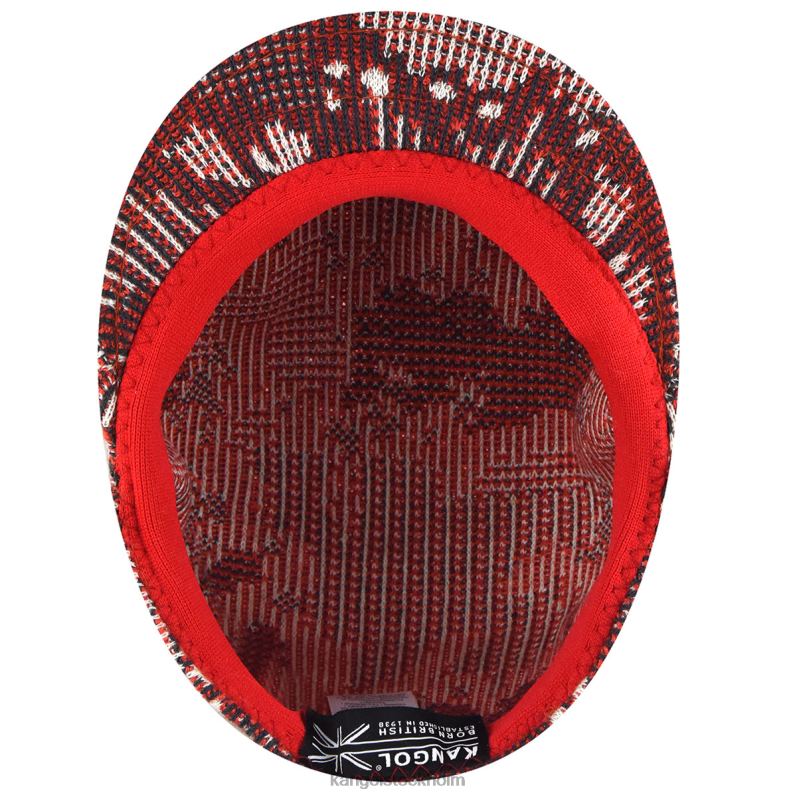 Kangol unisex- camo rib 504 B0ZLB51 Tillbehör körsbärsglöd