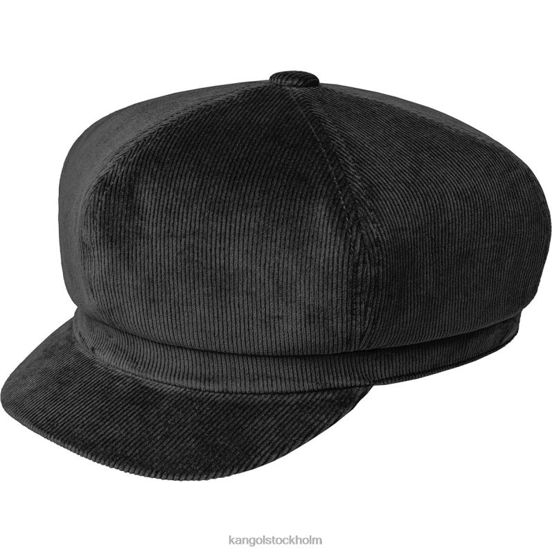 Kangol unisex- cord spitfire B0ZLB876 Tillbehör svart