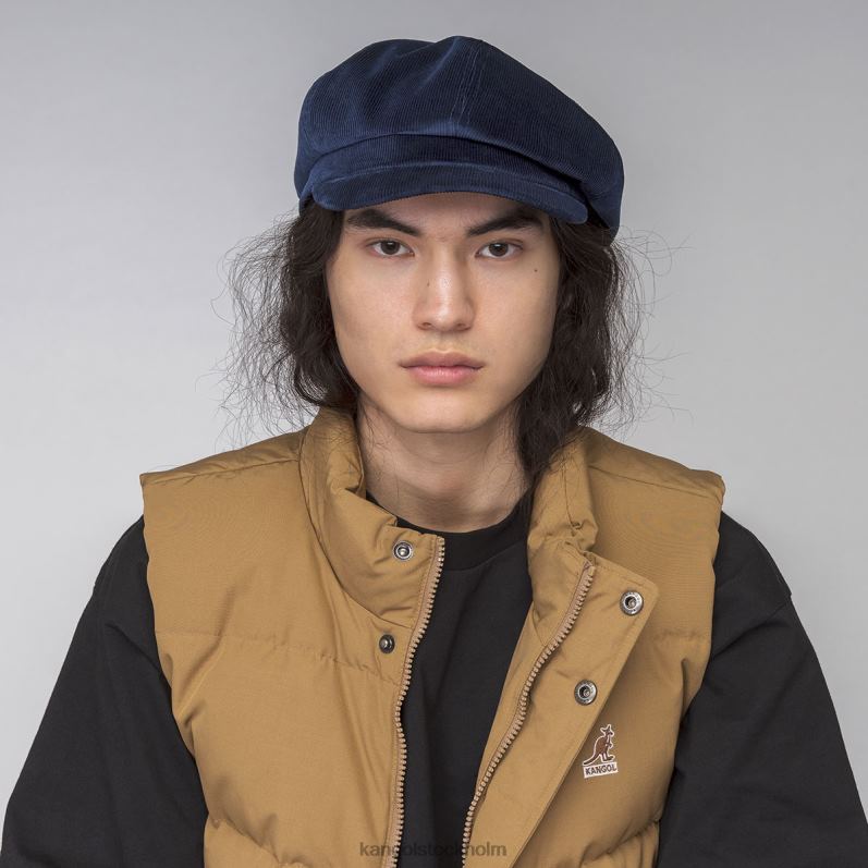 Kangol unisex- cord spitfire B0ZLB878 Tillbehör Marin