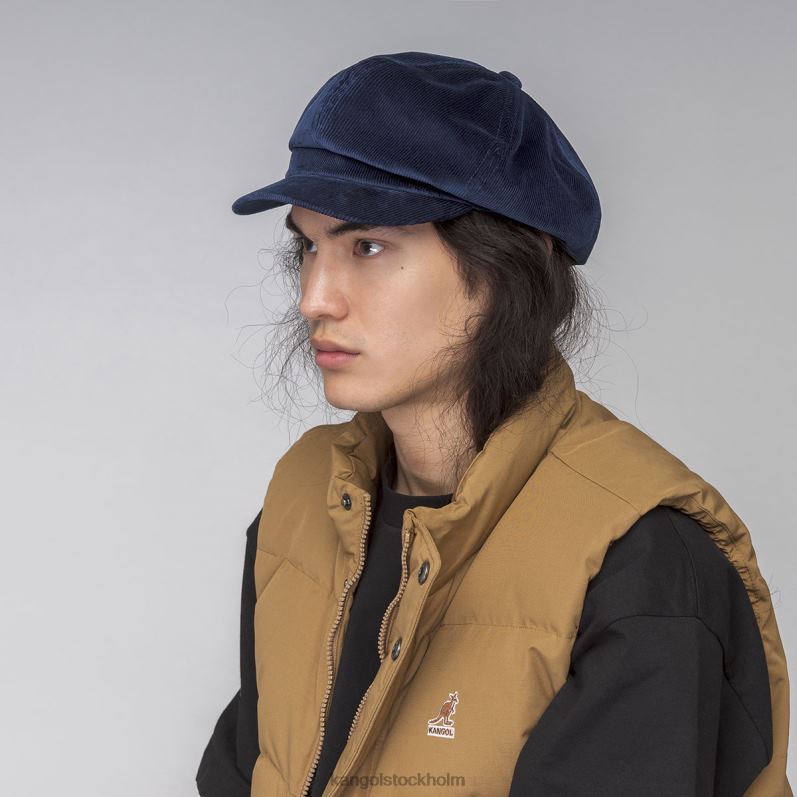 Kangol unisex- cord spitfire B0ZLB878 Tillbehör Marin
