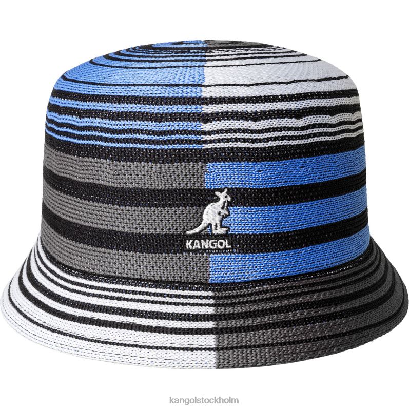 Kangol unisex- digital stripes bin B0ZLB495 Tillbehör svart rand