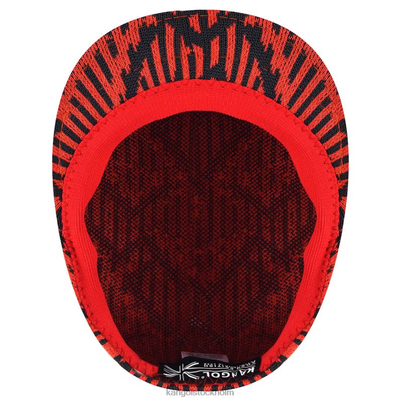 Kangol unisex- fallande skala 504 B0ZLB44 Tillbehör körsbärsglöd/djupa fjädrar