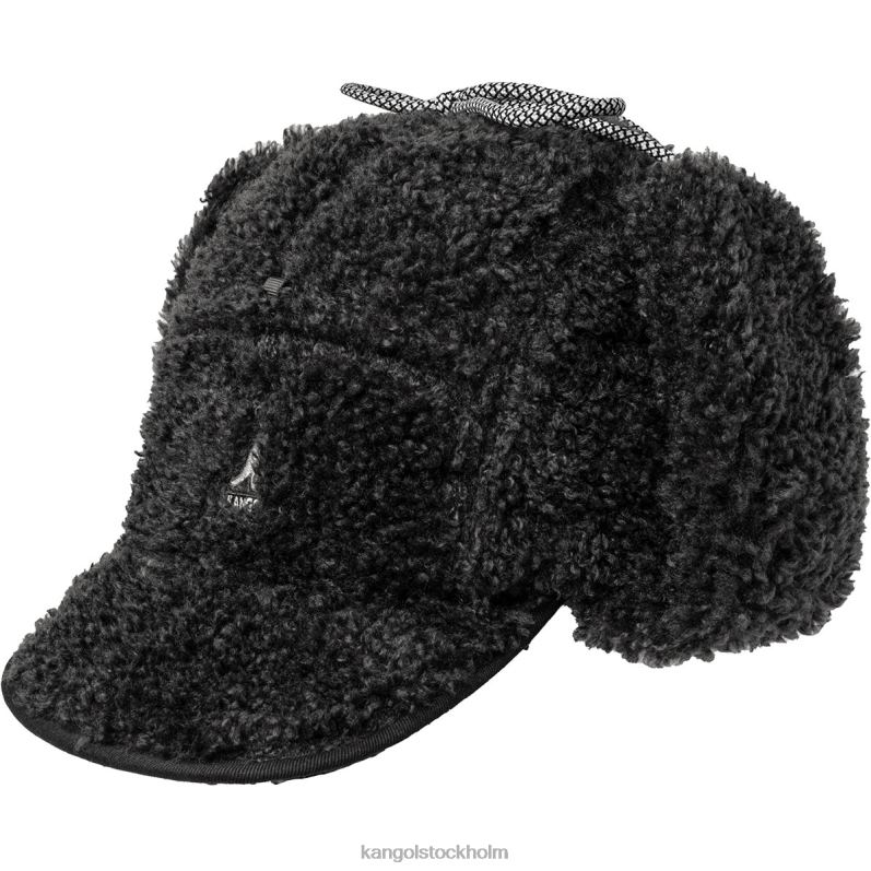 Kangol unisex- faux shearling verktygslock B0ZLB912 Tillbehör svart