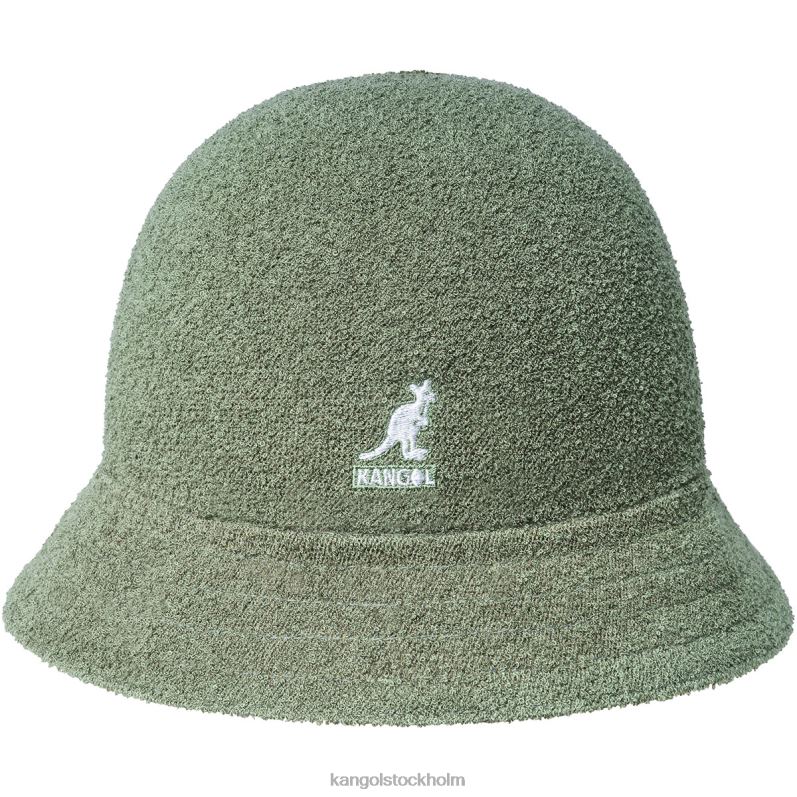 Kangol unisex- flip den vändbar casual B0ZLB507 Tillbehör olja grön/varm aprikos