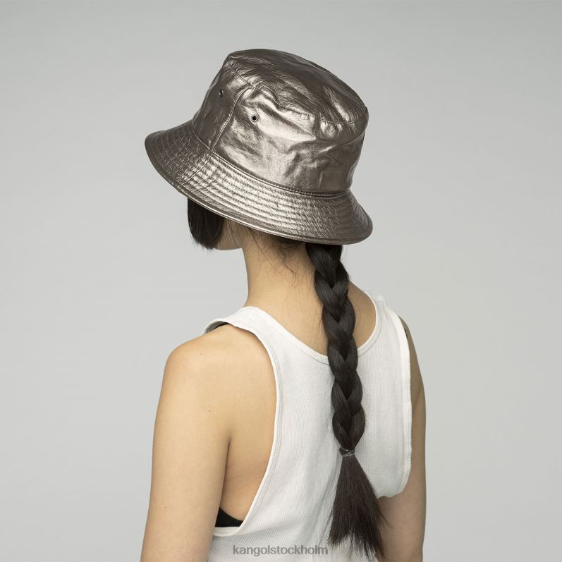 Kangol unisex- framtida hink med öronlappar B0ZLB688 Tillbehör bronskrynkla