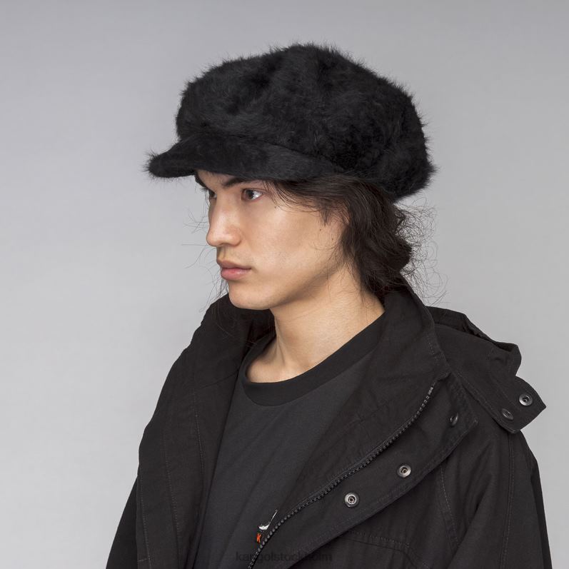 Kangol unisex- furgora äpple mössa B0ZLB881 Tillbehör svart