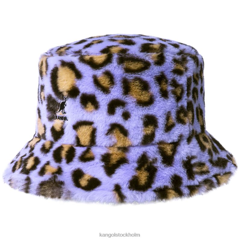 Kangol unisex- fuskpäls hink B0ZLB708 Tillbehör lavendel leopard