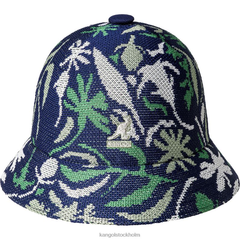 Kangol unisex- gata blommig casual B0ZLB486 Tillbehör marinblå blommig