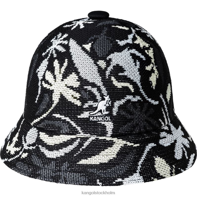 Kangol unisex- gata blommig casual B0ZLB487 Tillbehör svart blommig