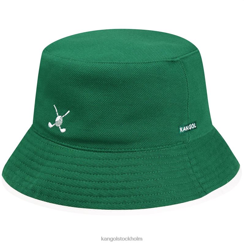 Kangol unisex- golf vändbar skopa B0ZLB468 Tillbehör grön/vit