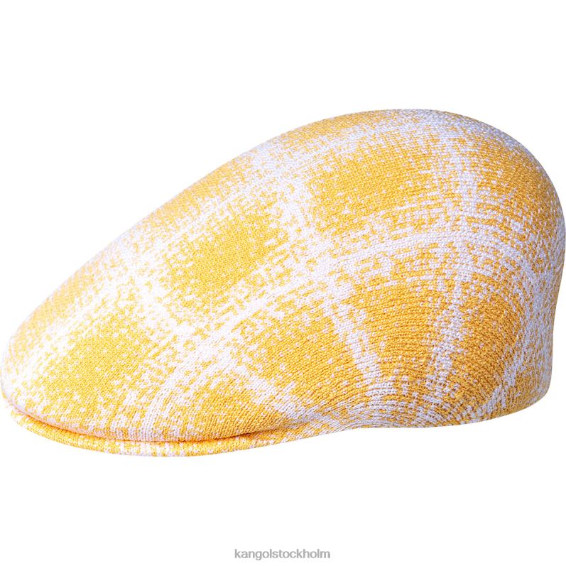 Kangol unisex- grunge pläd 507 B0ZLB230 Tillbehör varm aprikos/vit