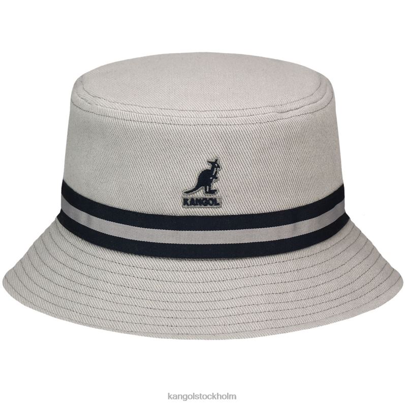 Kangol unisex- randig spärr B0ZLB528 Tillbehör grå