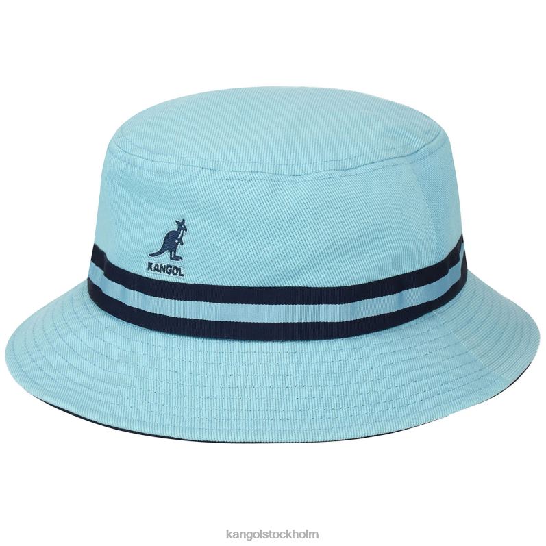 Kangol unisex- randig spärr B0ZLB529 Tillbehör ljusblå