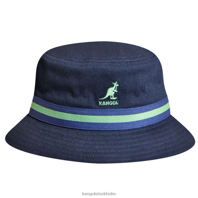 Kangol unisex- randig spärr B0ZLB530 Tillbehör Marin