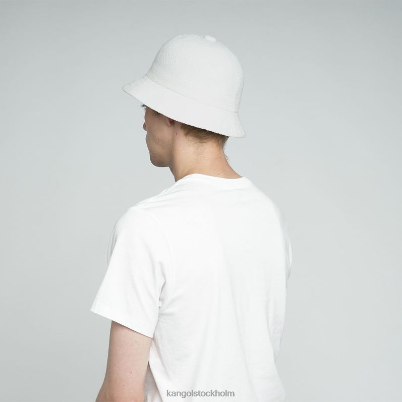 Kangol unisex- stor logotyp casual B0ZLB521 Tillbehör vit