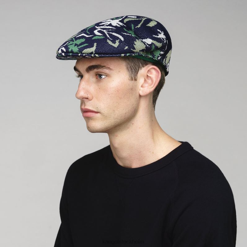 Kangol unisex- street floral 504 B0ZLB13 Tillbehör marinblå blommig