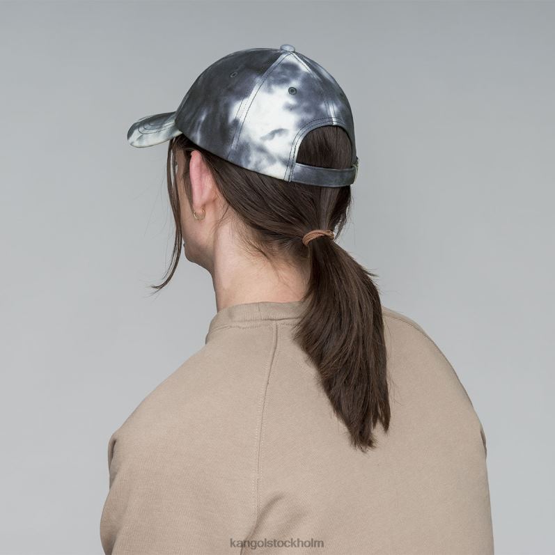 Kangol unisex- tie dye baseball B0ZLB351 Tillbehör rök