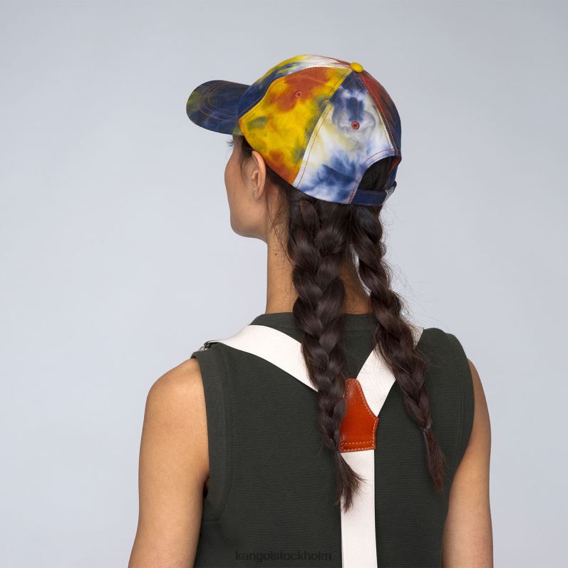 Kangol unisex- tie dye baseball B0ZLB352 Tillbehör gyllene palm