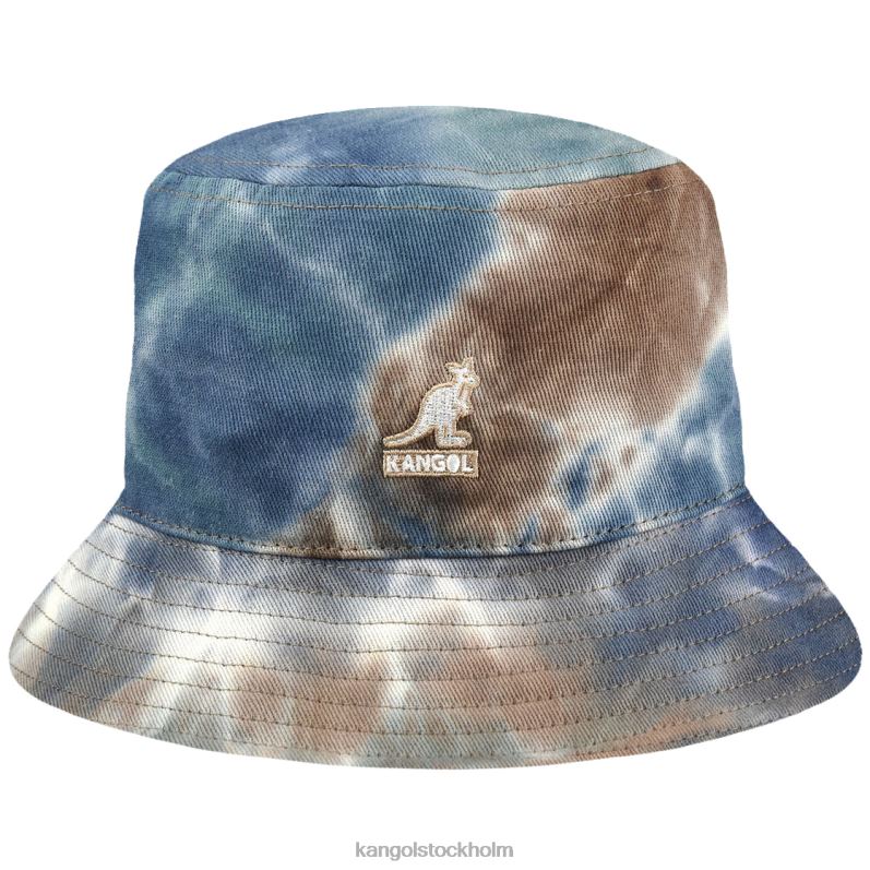 Kangol unisex- tie dye hink B0ZLB525 Tillbehör jordfärg