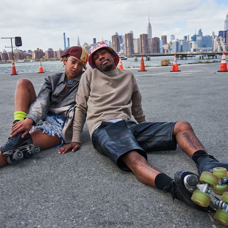 Kangol unisex- tritone rib 504 B0ZLB98 Tillbehör svart multi