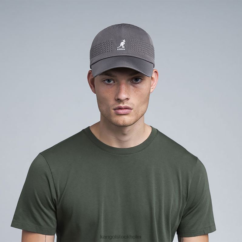 Kangol unisex- tropisk ventair spacecap B0ZLB306 Tillbehör träkol