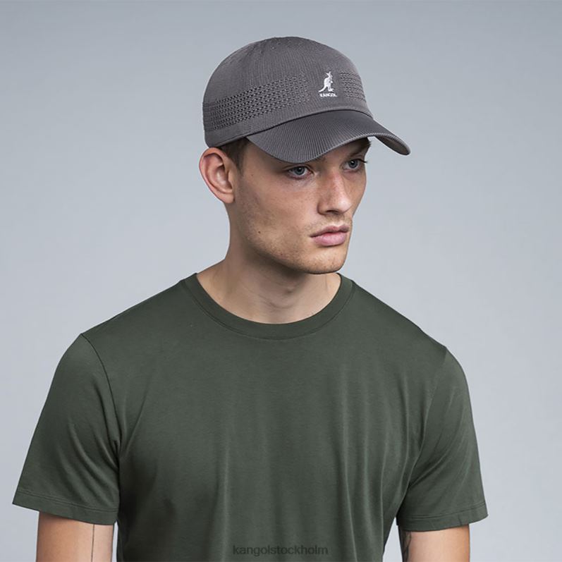 Kangol unisex- tropisk ventair spacecap B0ZLB306 Tillbehör träkol