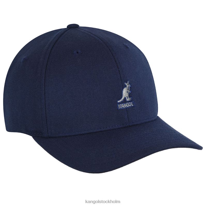Kangol unisex- ull flexfit baseboll B0ZLB316 Tillbehör mörkblå