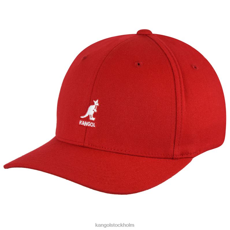Kangol unisex- ull flexfit baseboll B0ZLB322 Tillbehör rojo